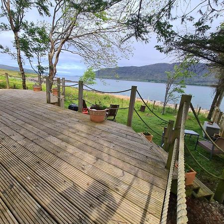 The Bay ,Luxury Shepherds Hut, Dundonnell Exterior foto
