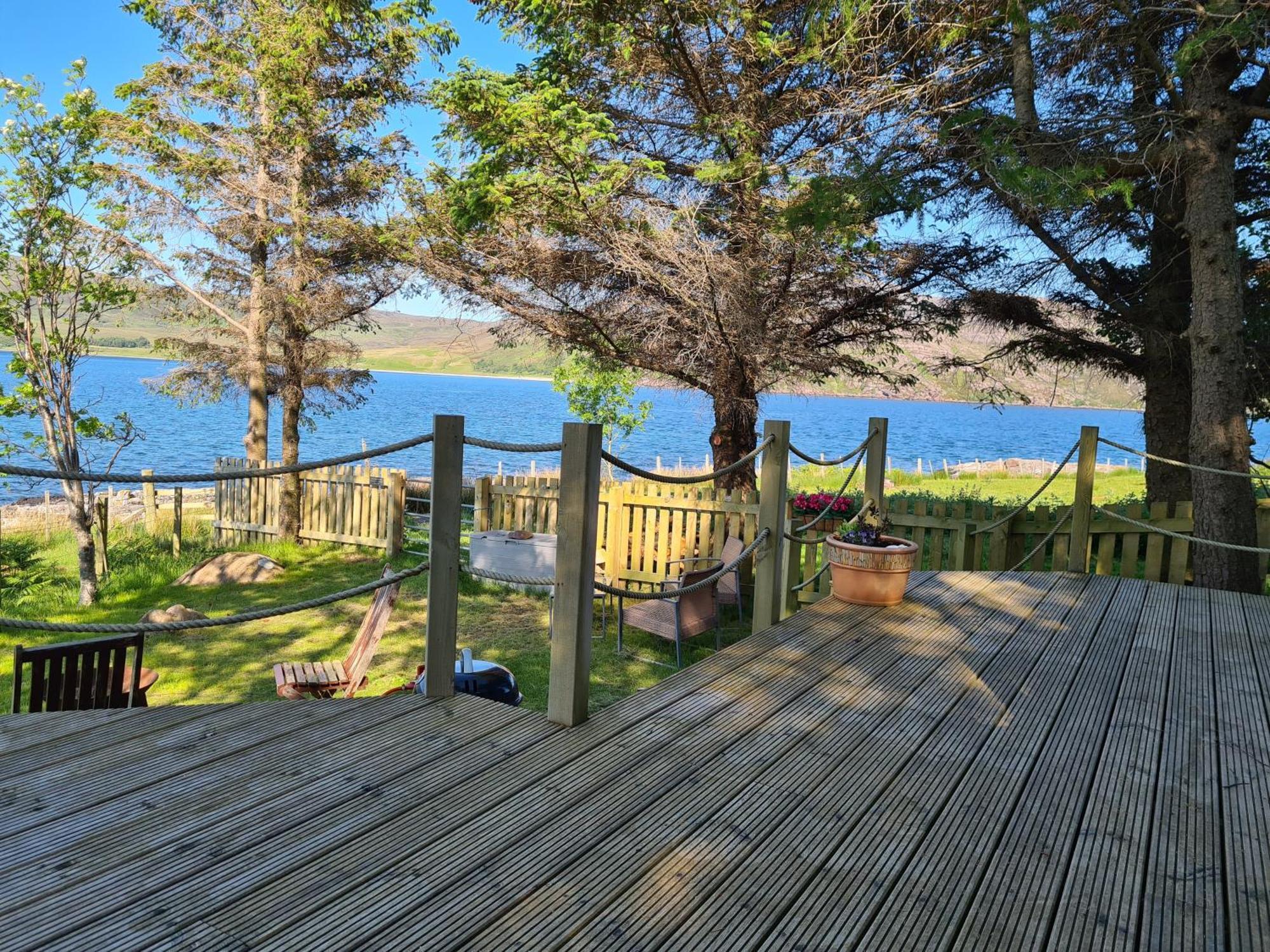 The Bay ,Luxury Shepherds Hut, Dundonnell Zimmer foto
